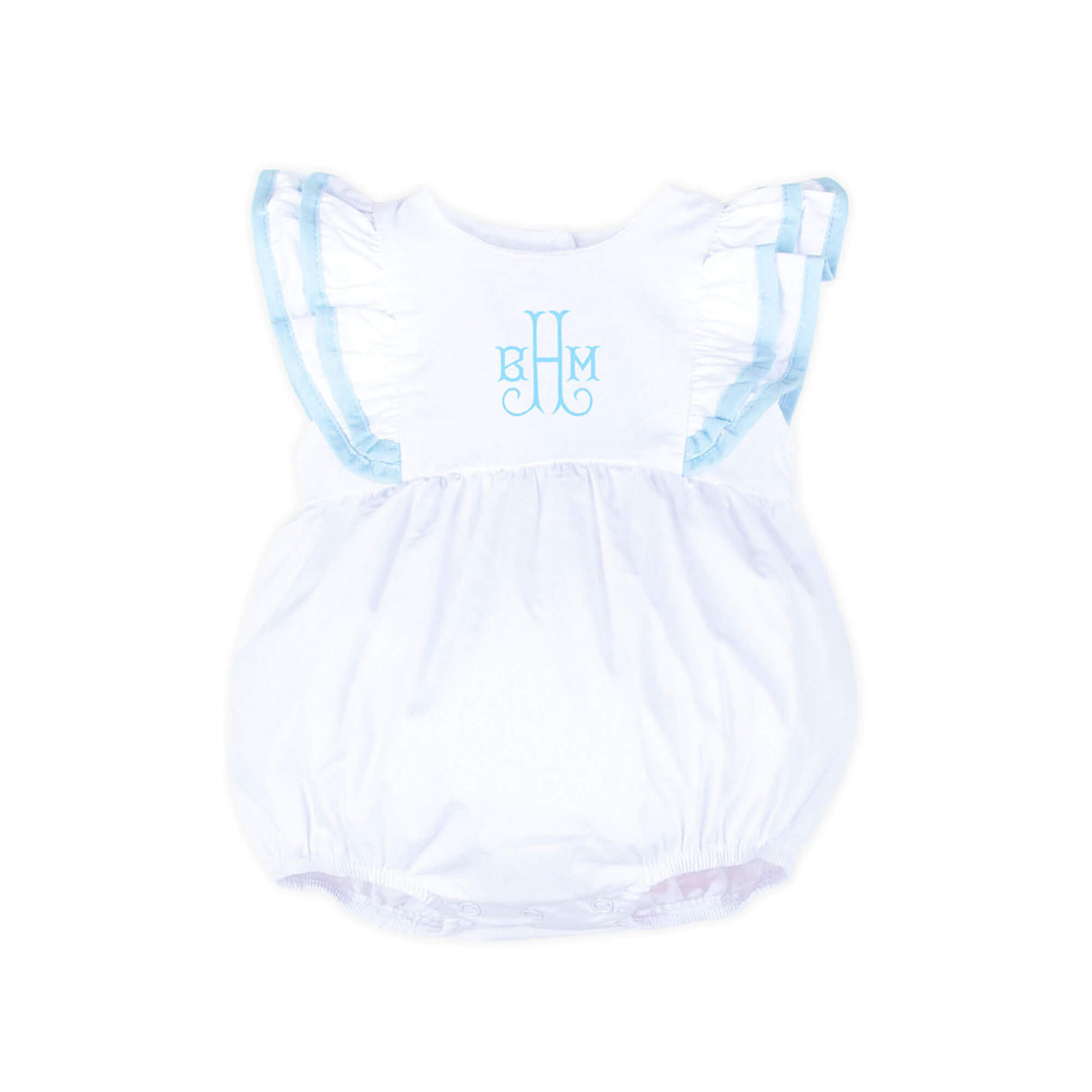 White & Light Blue Alice Bubble