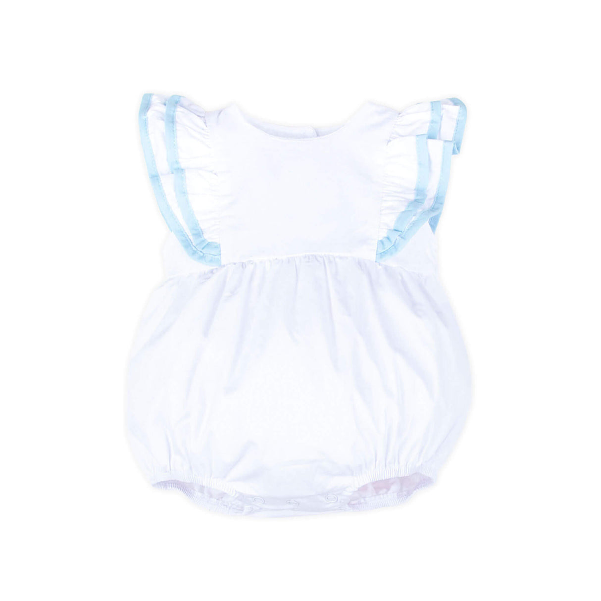 White & Light Blue Alice Bubble