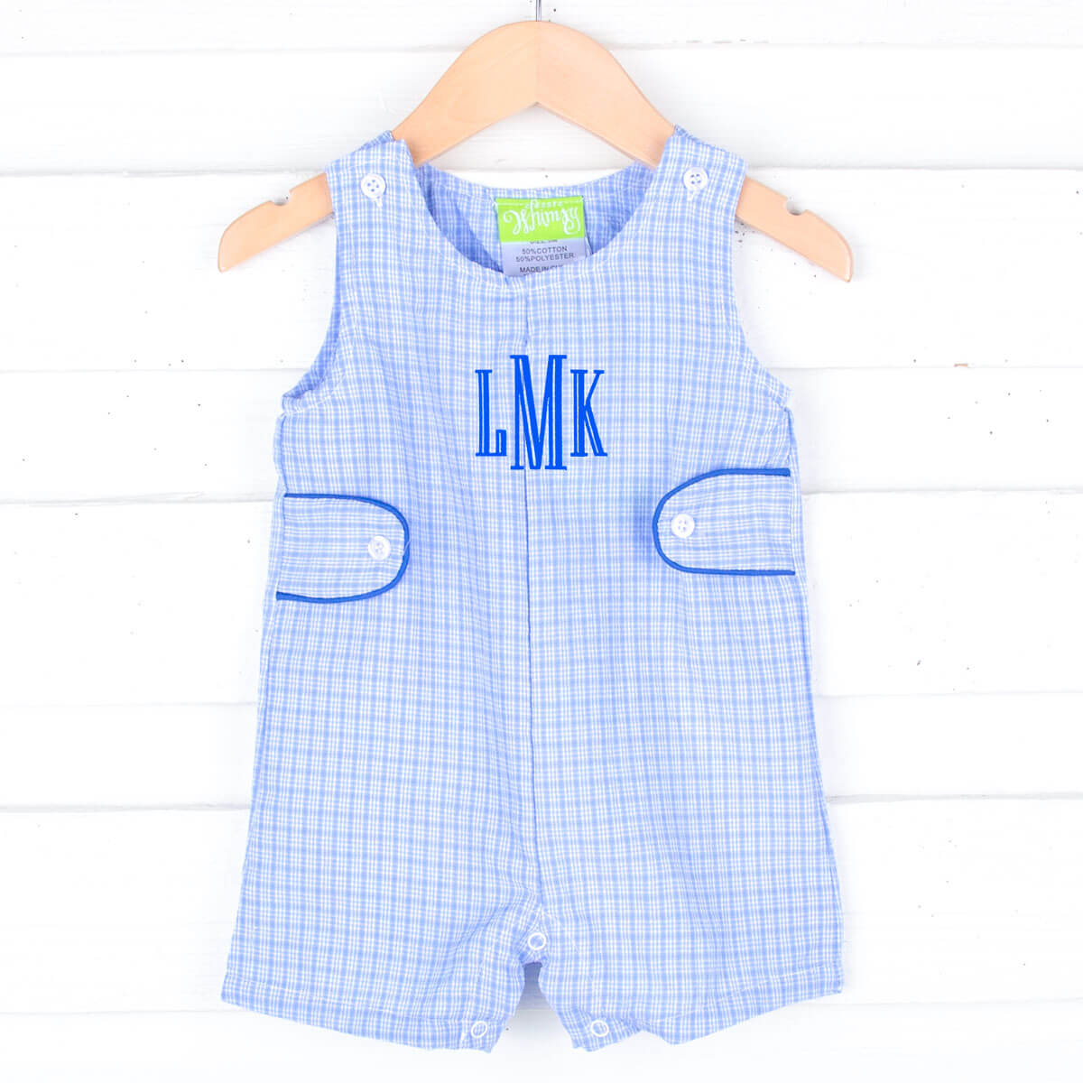 Camden Plaid Blue Jon Jon