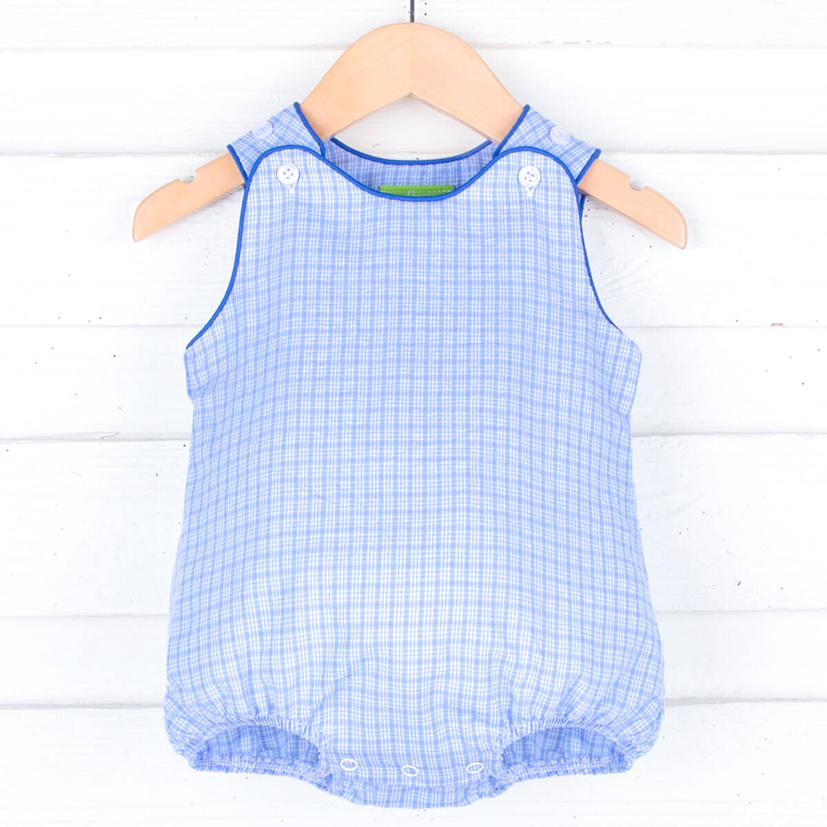 Camden Plaid Blue Sun Bubble
