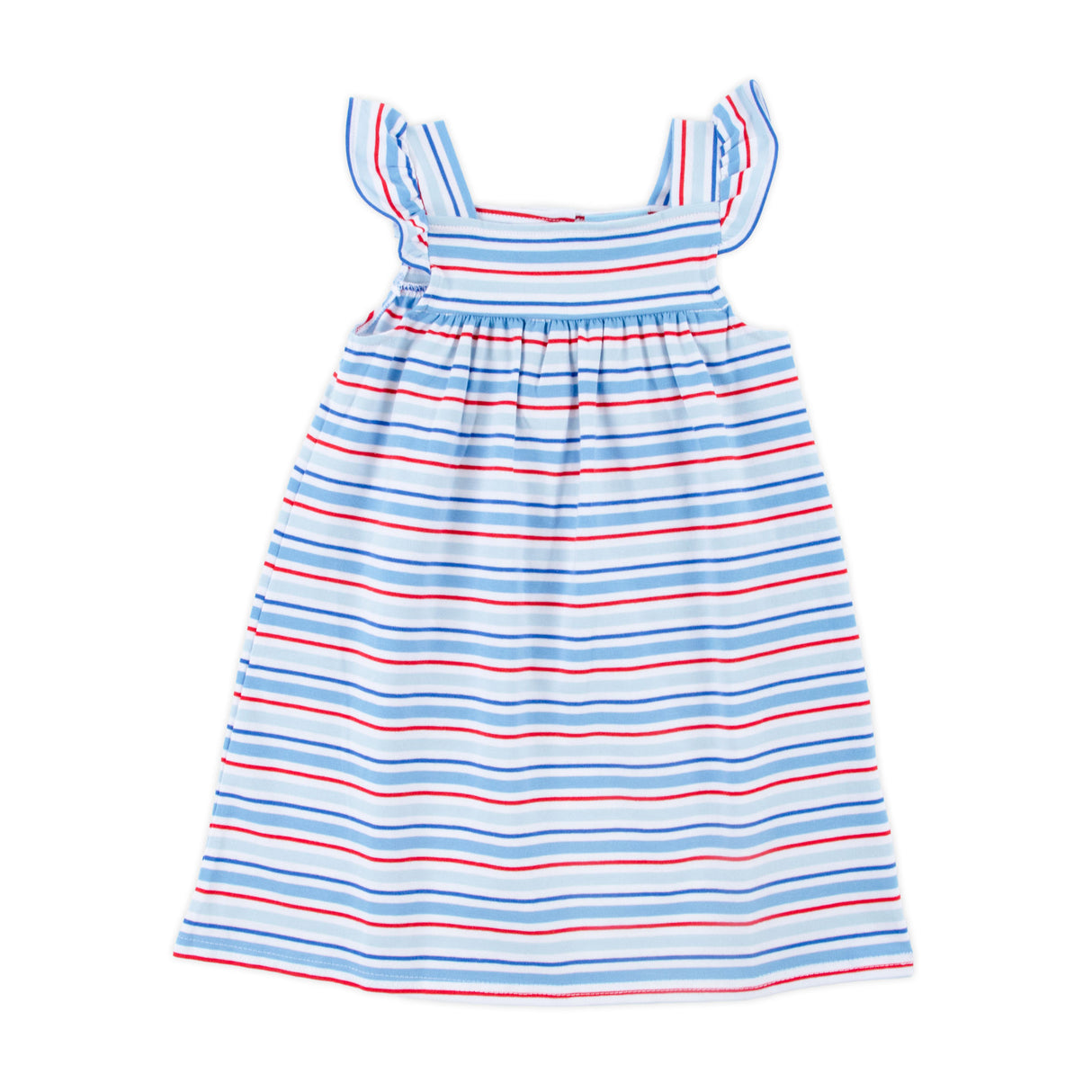 Patriotic Play Red & Blue Stripe Amy Dress