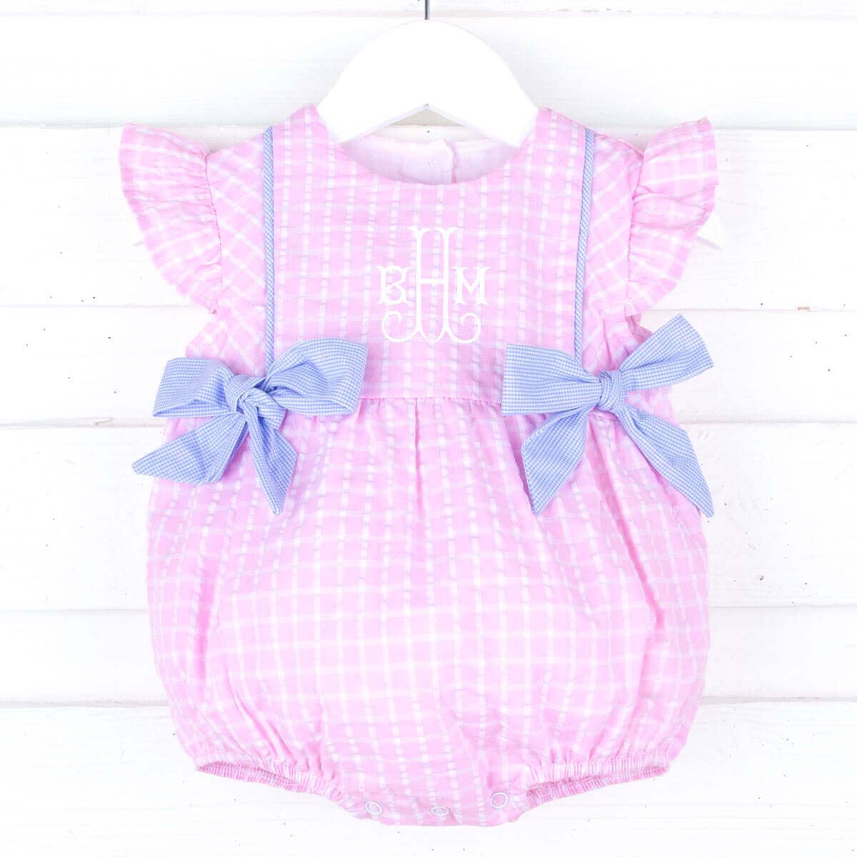 Pink Windowpane Avery Bubble