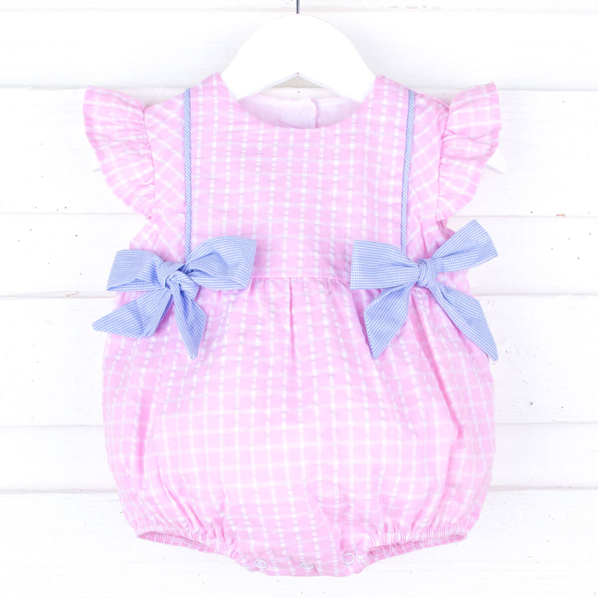 Pink Windowpane Avery Bubble