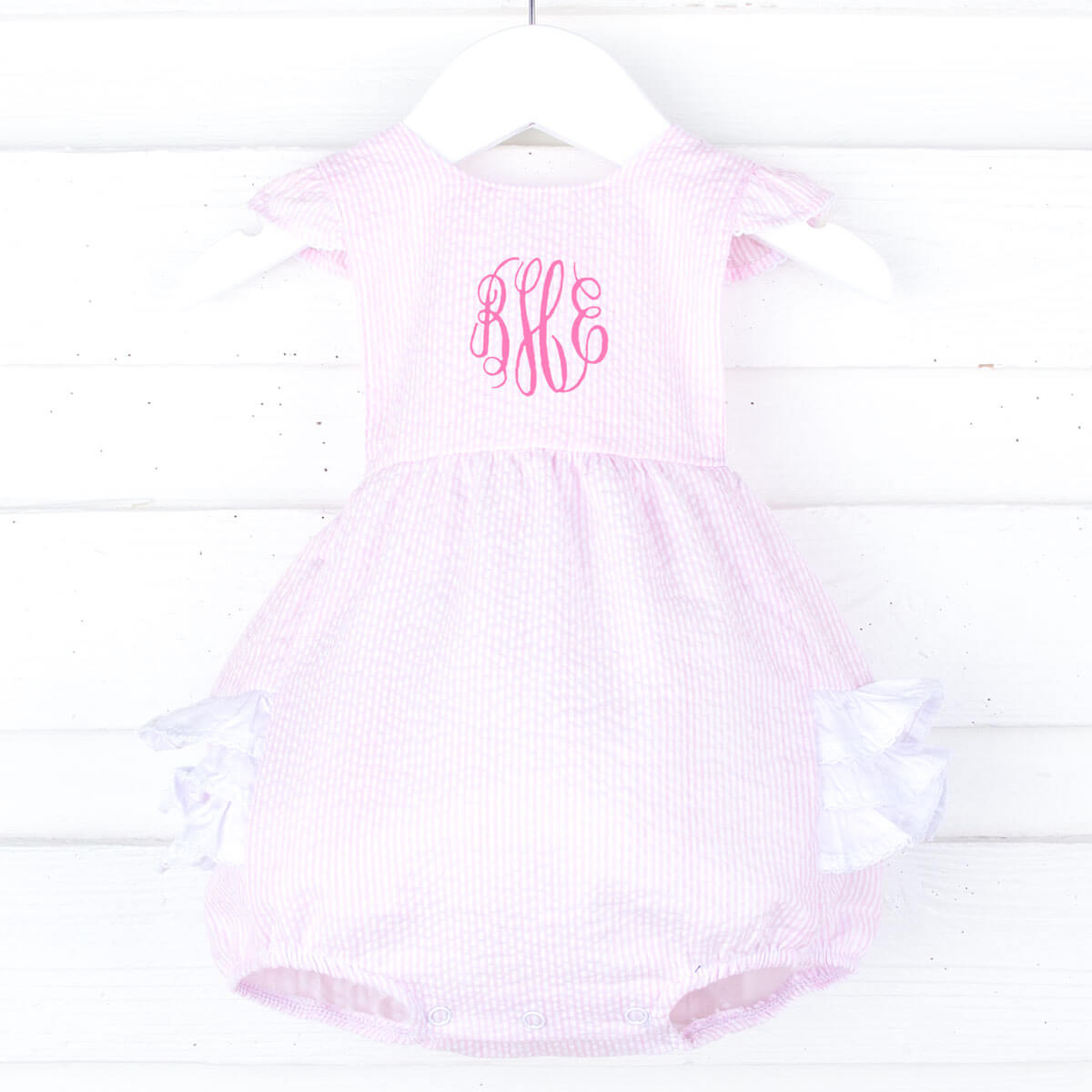 Pink Stripe Leah Bubble