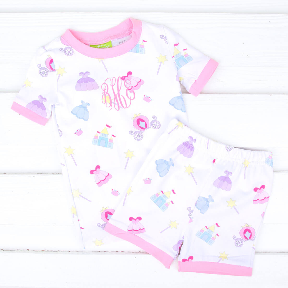 Fairytale Princess Short Pajamas