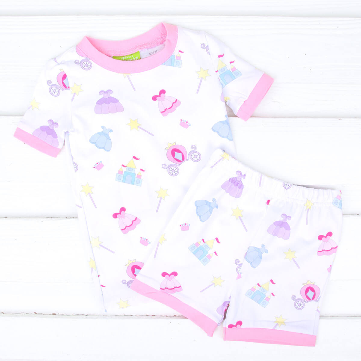Fairytale Princess Short Pajamas