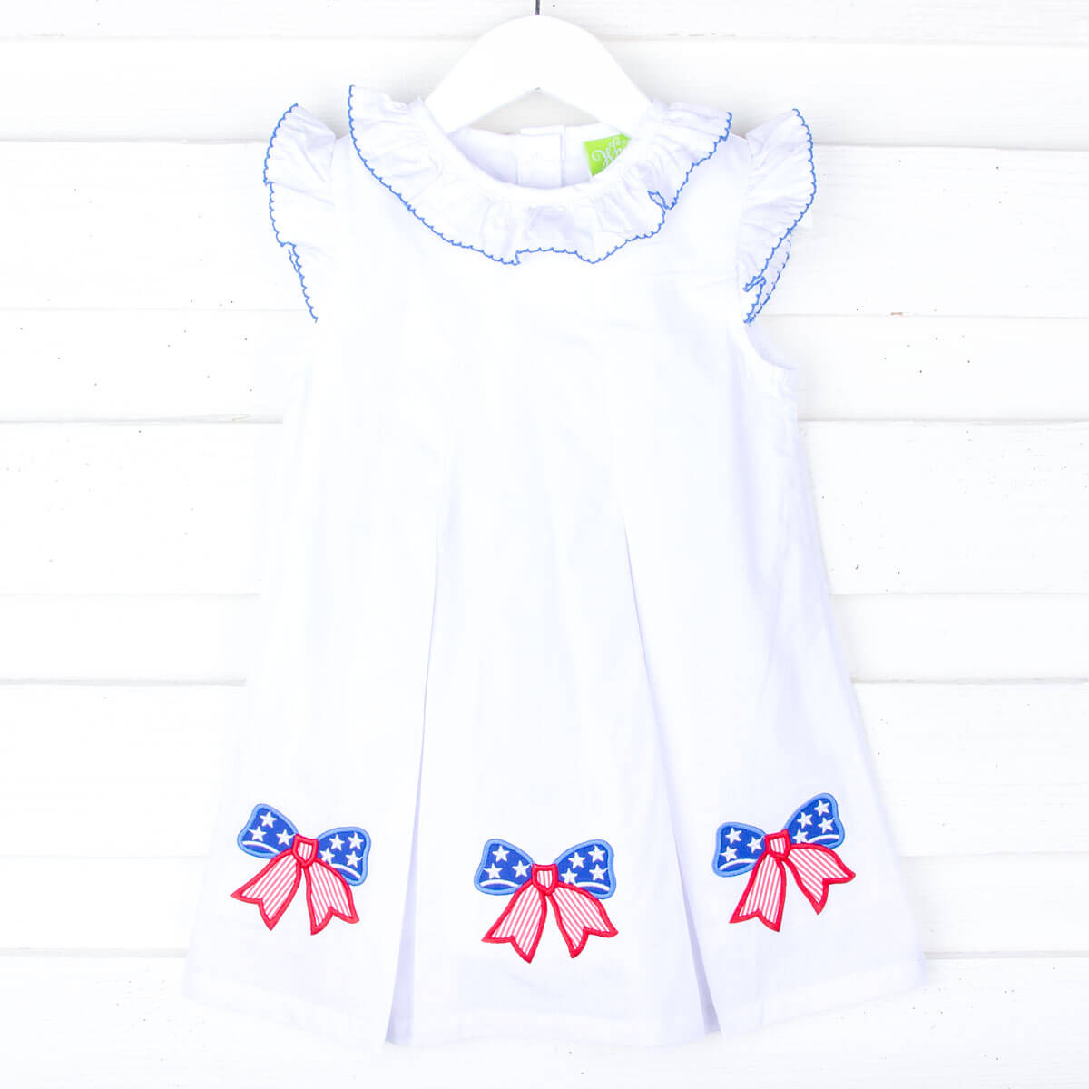 Happy Fourth White Chloe Dress
