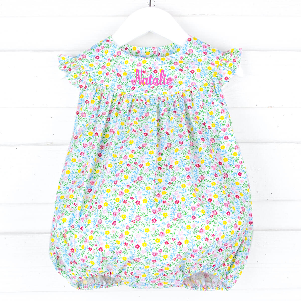 Yellow Spring Floral Lucy Bubble