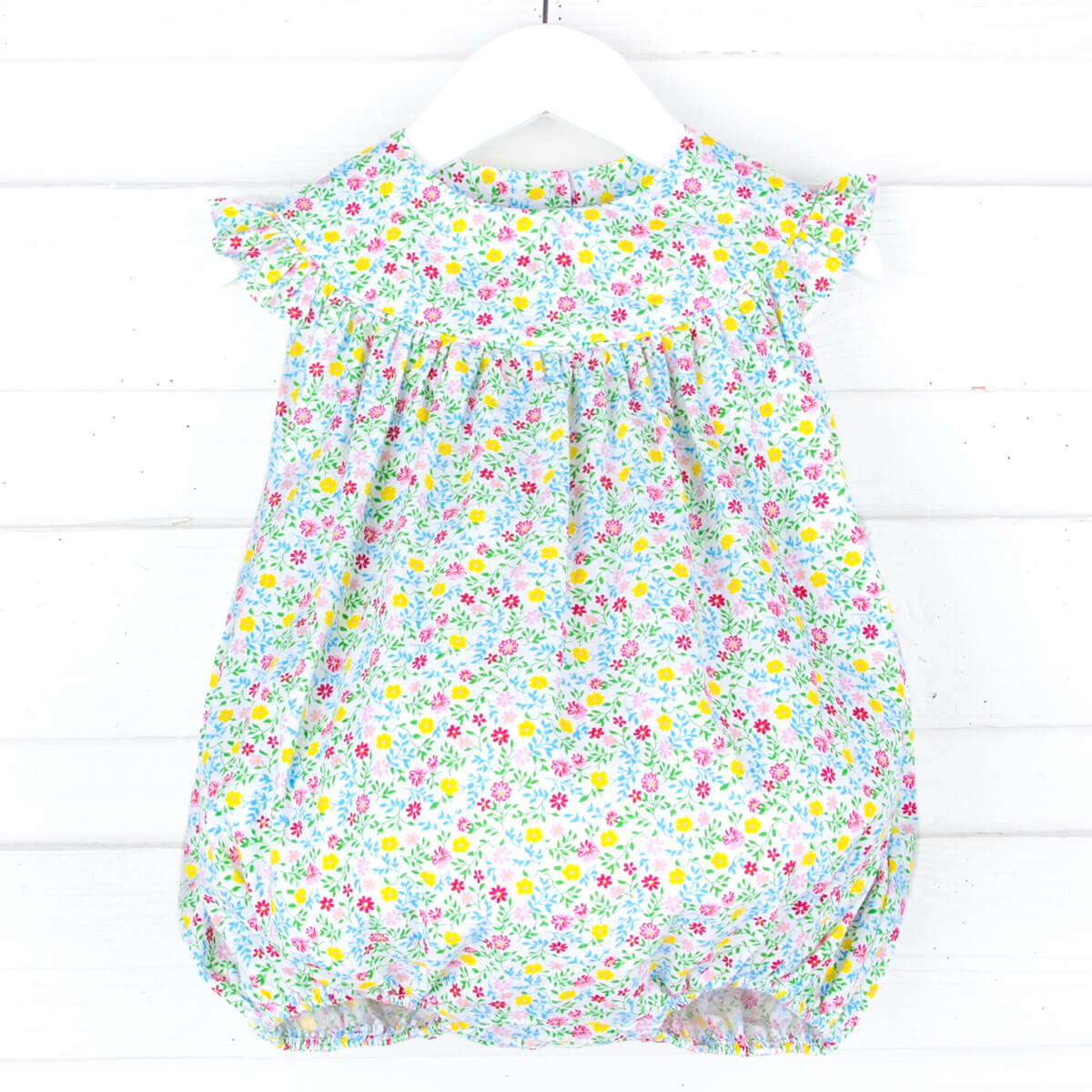 Yellow Spring Floral Lucy Bubble