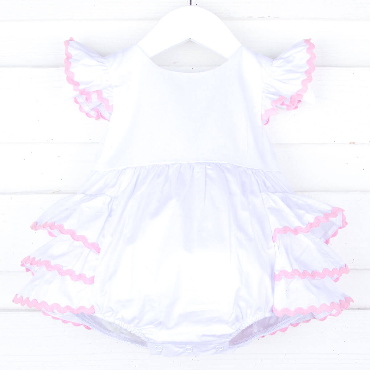 Happy Spring White Callie Bubble