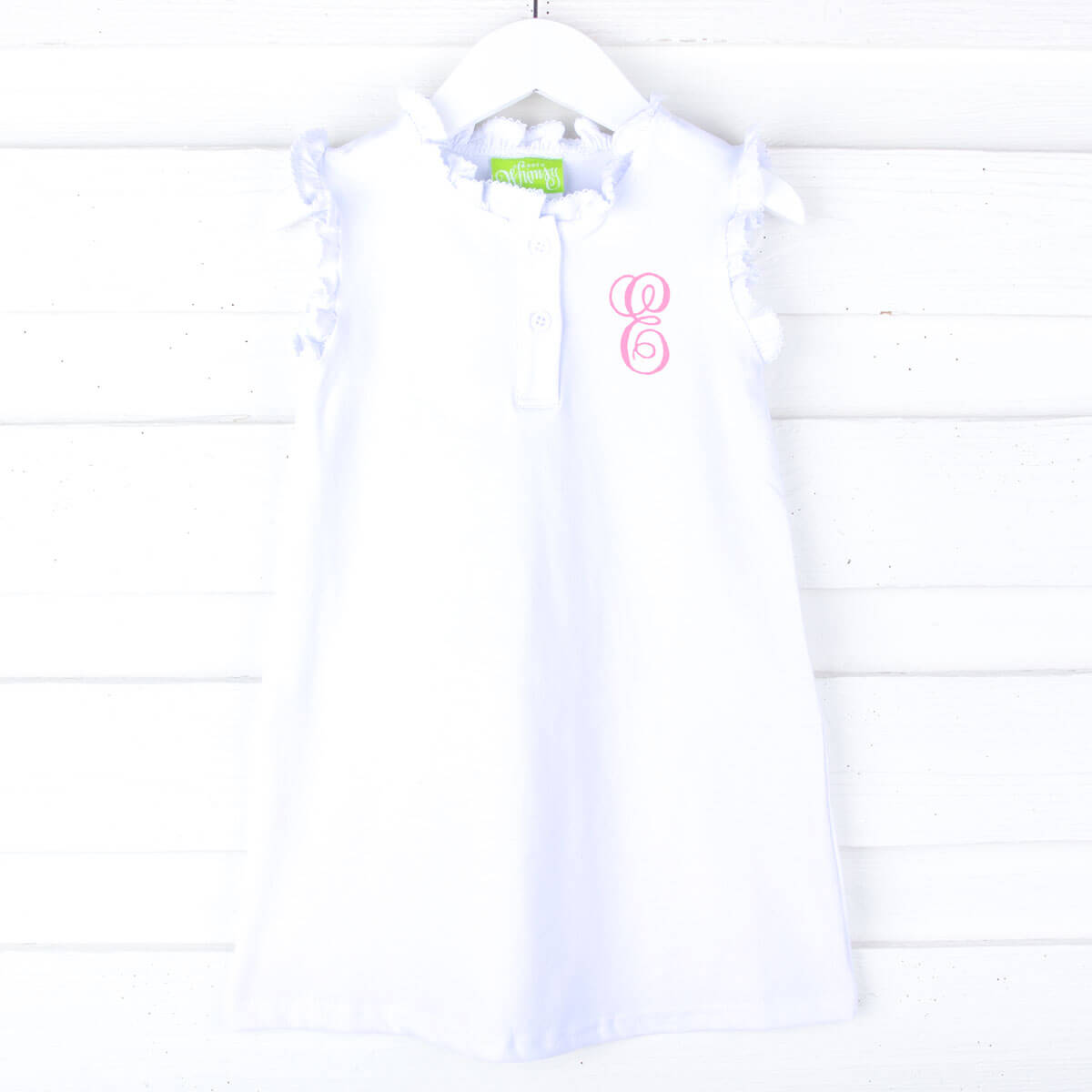 Solid White Nicole Dress