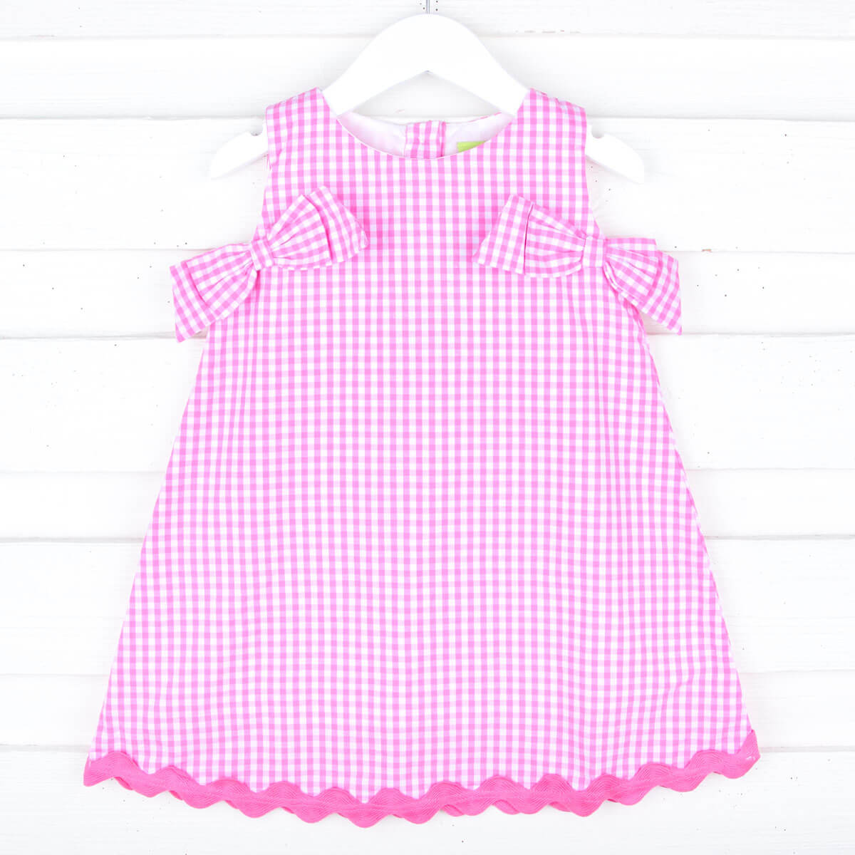 Pink Gingham Eleanor Dress