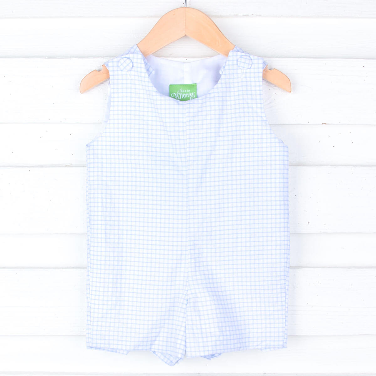 Summer Light Blue Windowpane Jon Jon