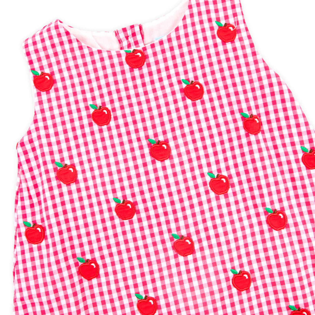 Tiny Apples Red Gingham Eleanor Dress