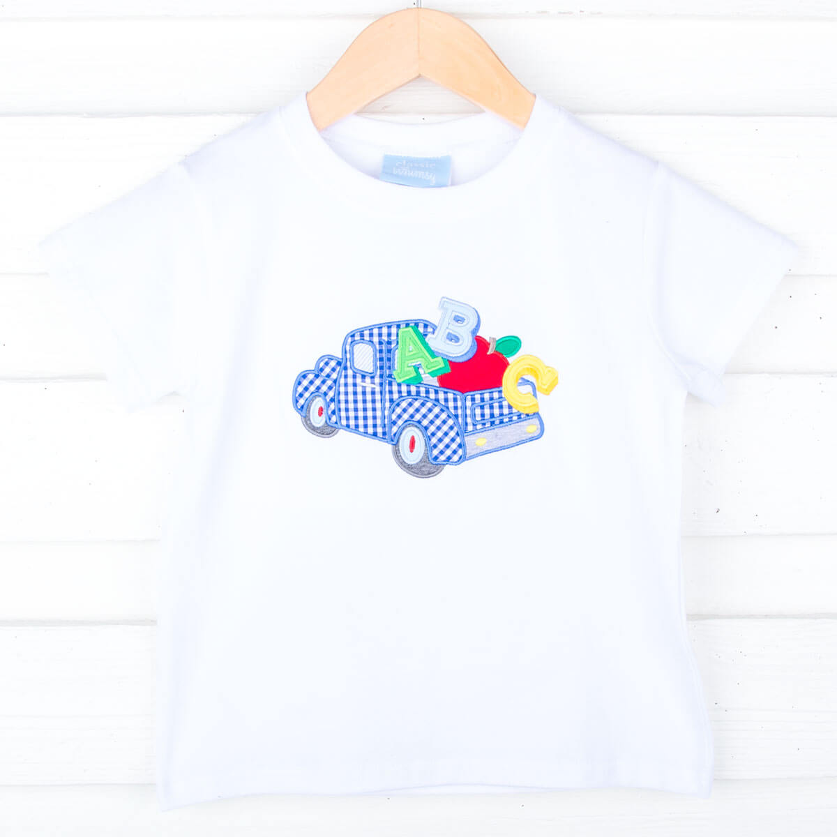 ABC Truck White Short Sleeve Shirt
