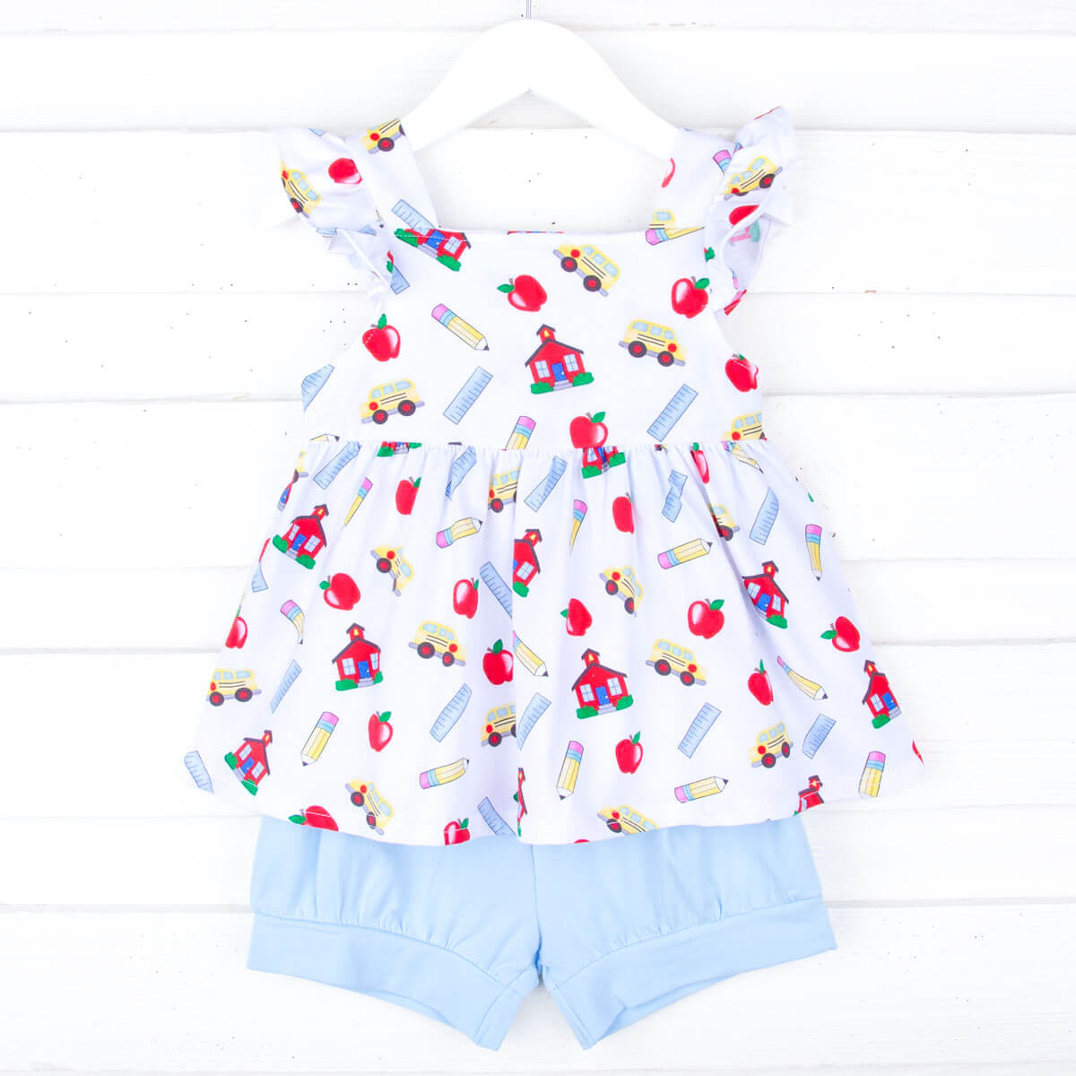 Back To School Print Amy Short Set