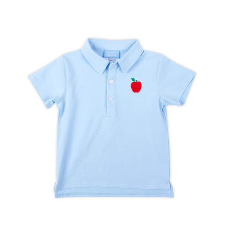 Apple Light Blue Polo