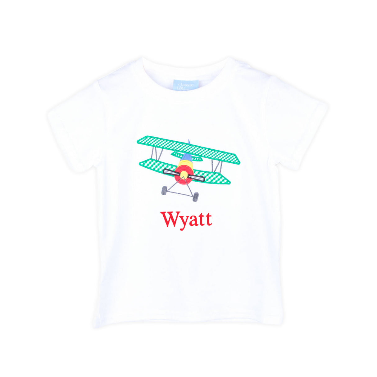 Airplane White Short Sleeve Shirt