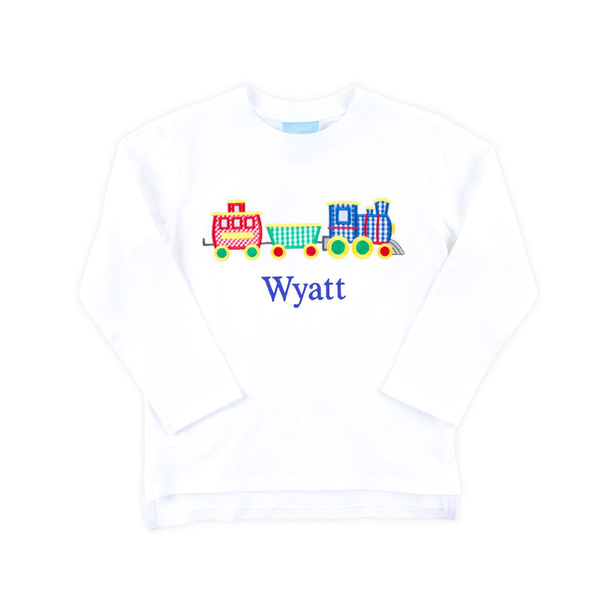 Train White Long Sleeve Shirt