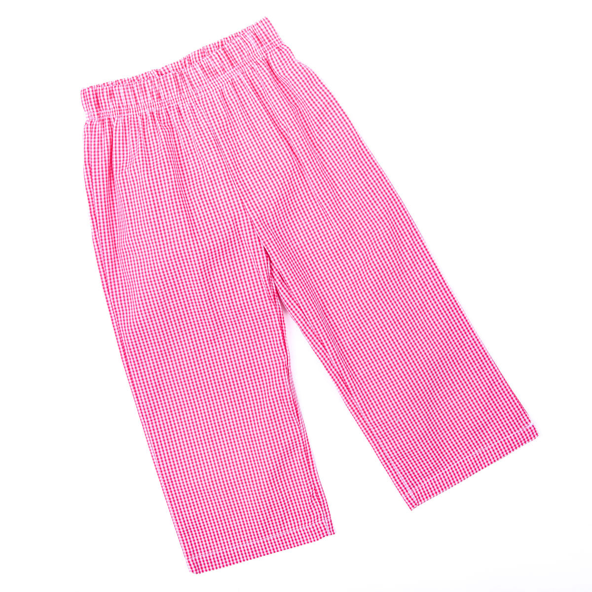 Red Gingham Pants