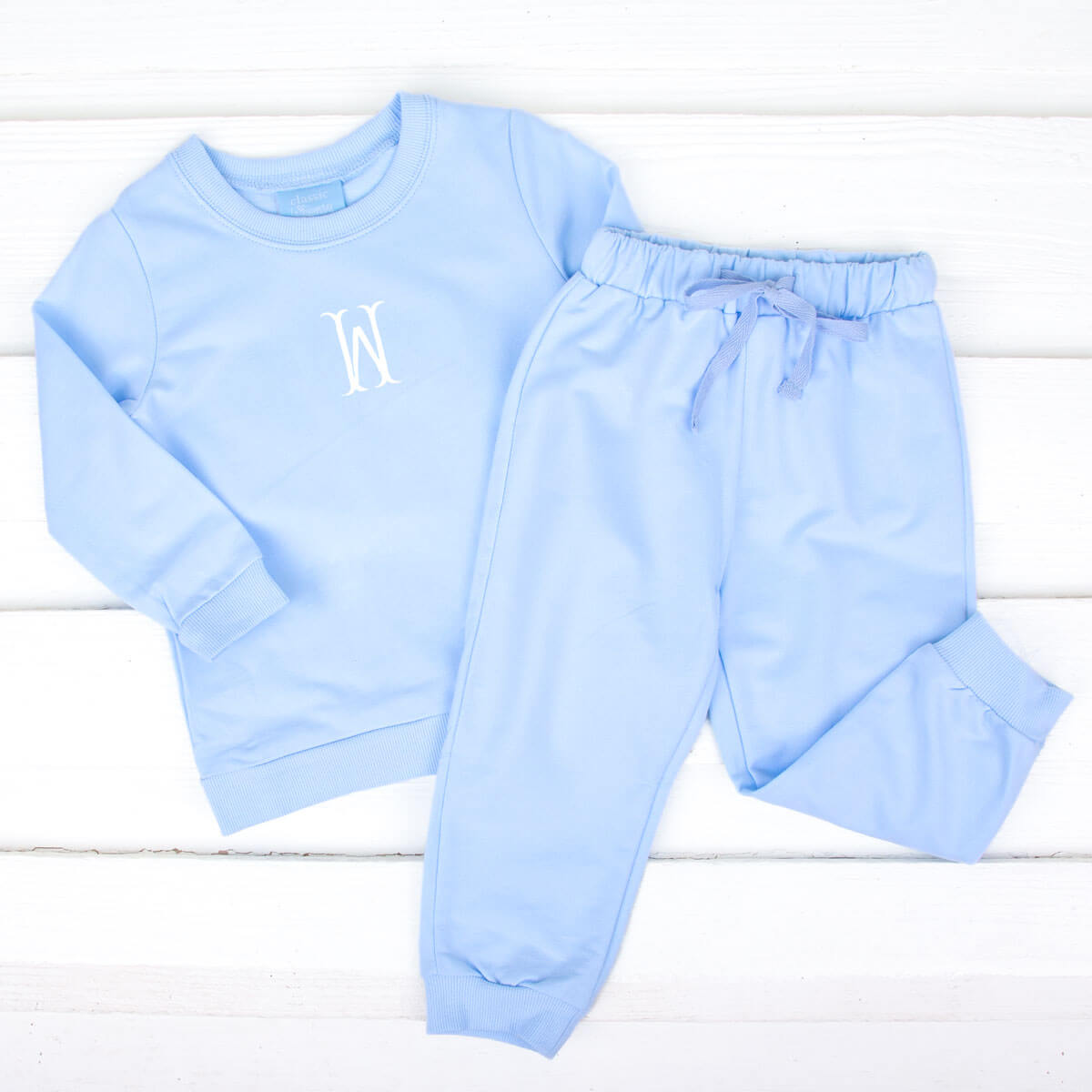Light Blue Jogger Set