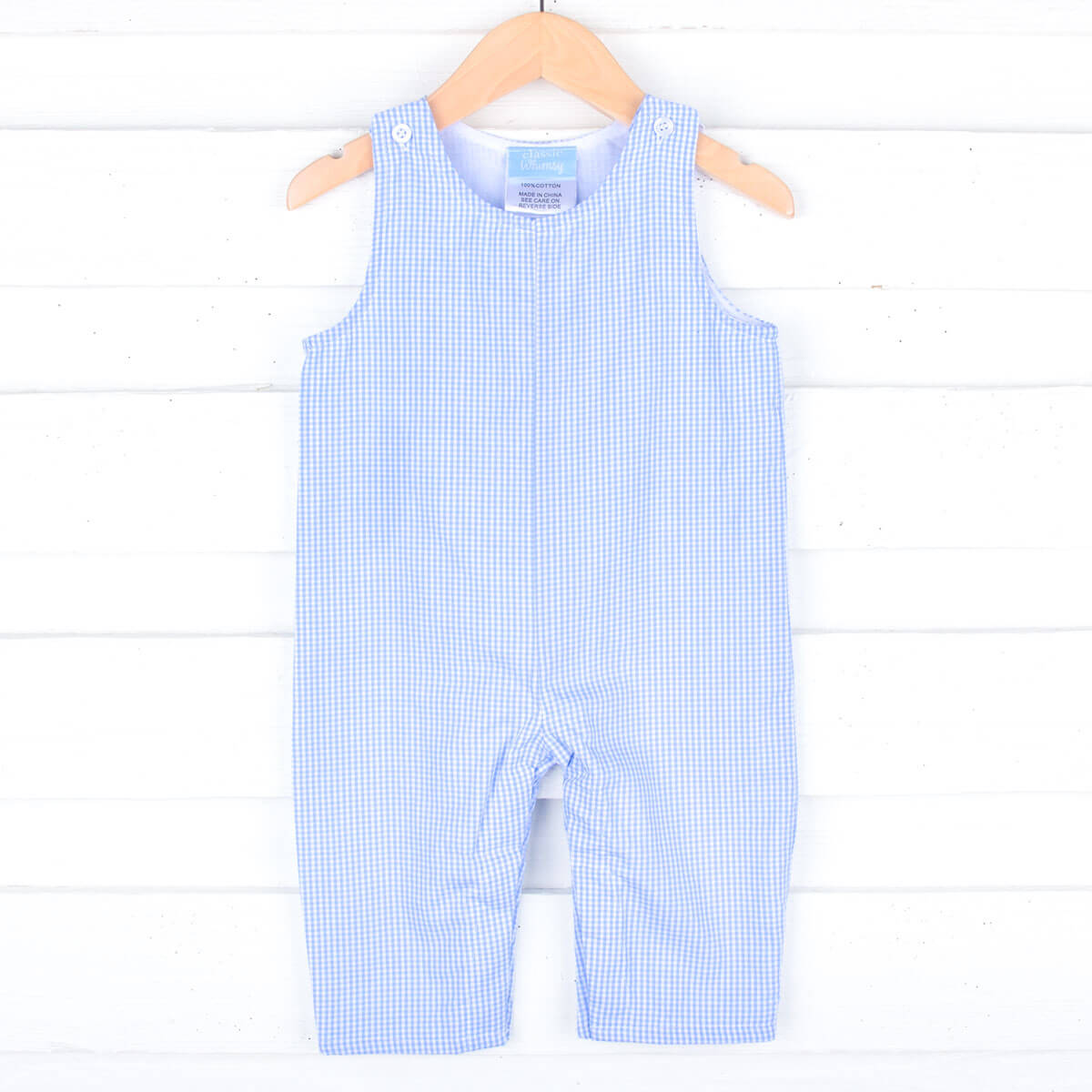 Classic Gingham Longall Blue