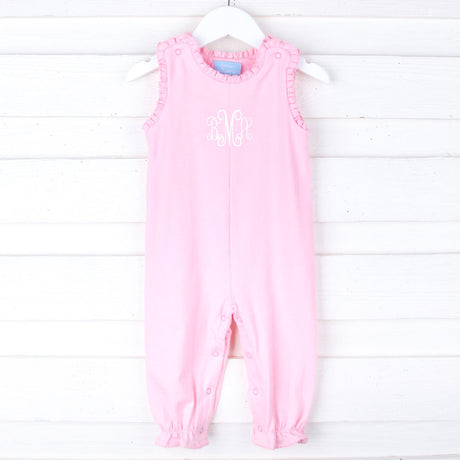 Pink Ruffle Romper