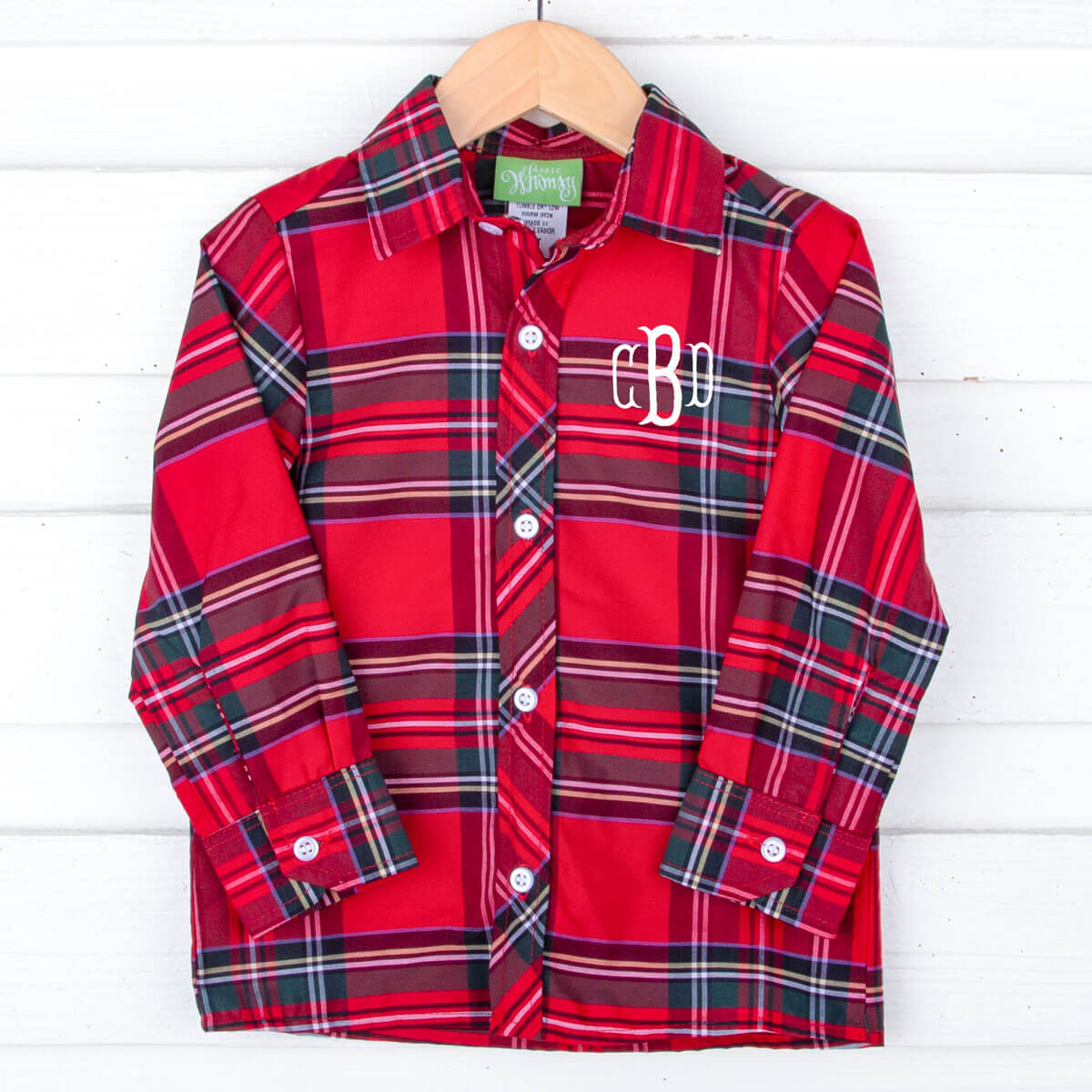 Goldbridge Plaid Button Down Shirt