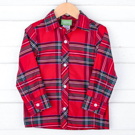 Goldbridge Plaid Button Down Shirt