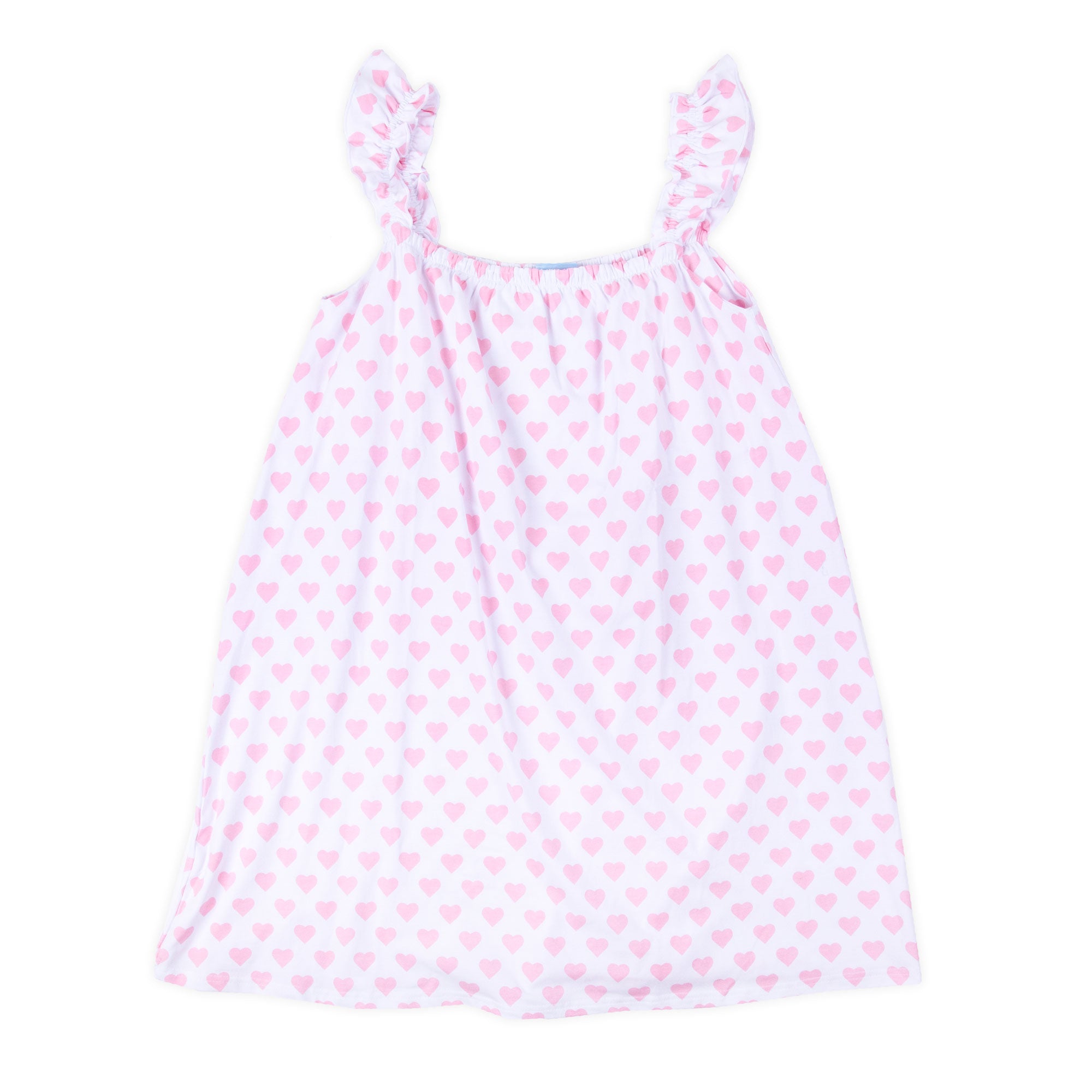 Darling Hearts Print Mom Gown – Classic Whimsy