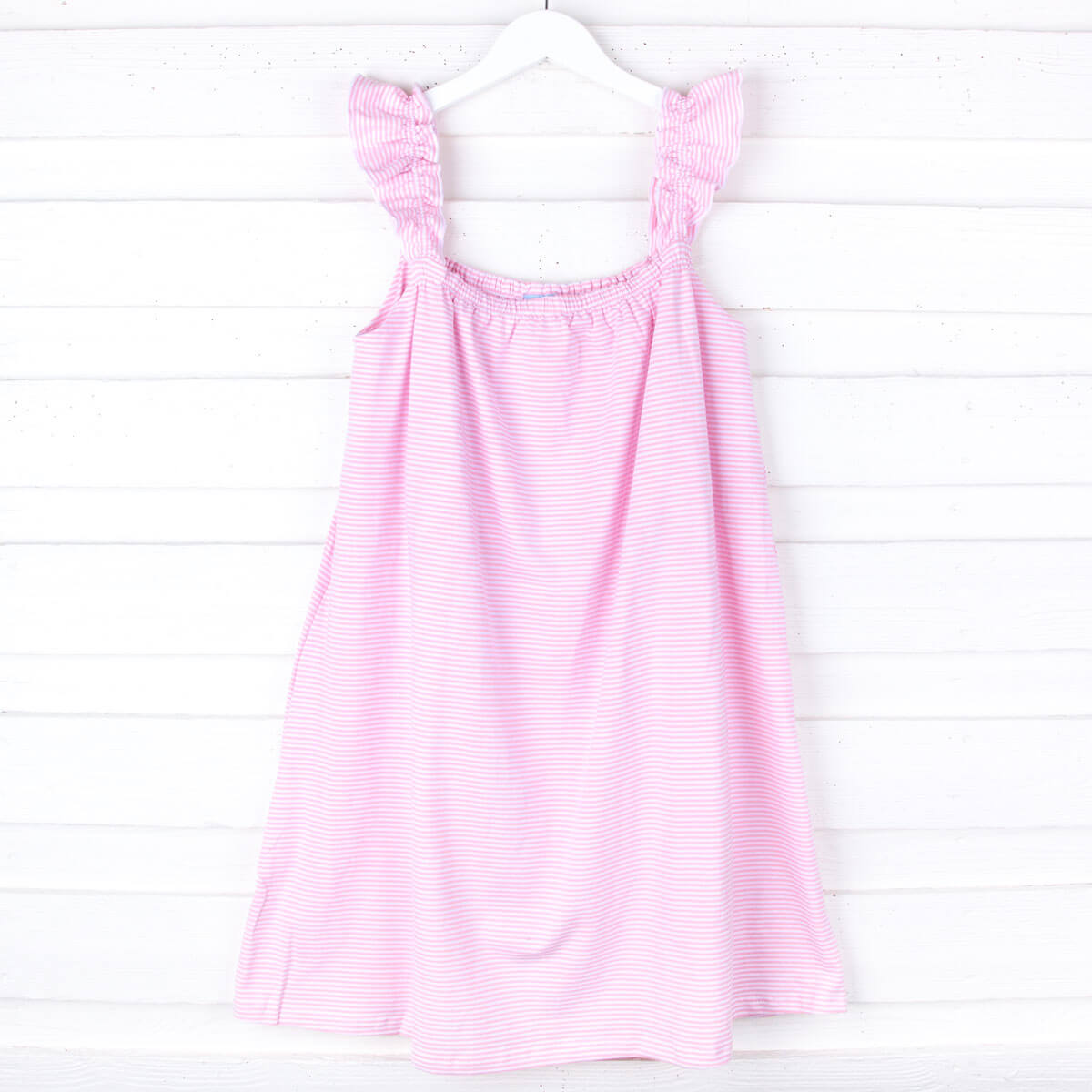 Pink Stripe Women's Gown