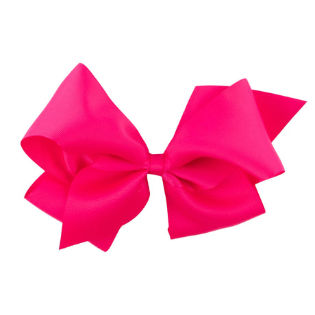 Solid Grosgrain Ribbon Hair Bow