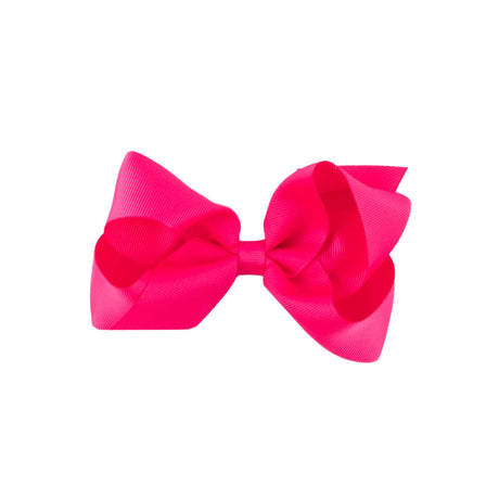 Solid Grosgrain Ribbon Hair Bow