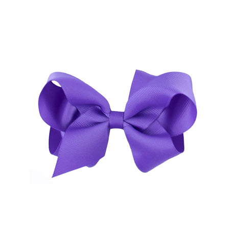 Solid Grosgrain Ribbon Hair Bow