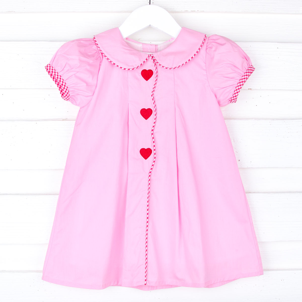 Valentine Hearts Pink Jane Dress