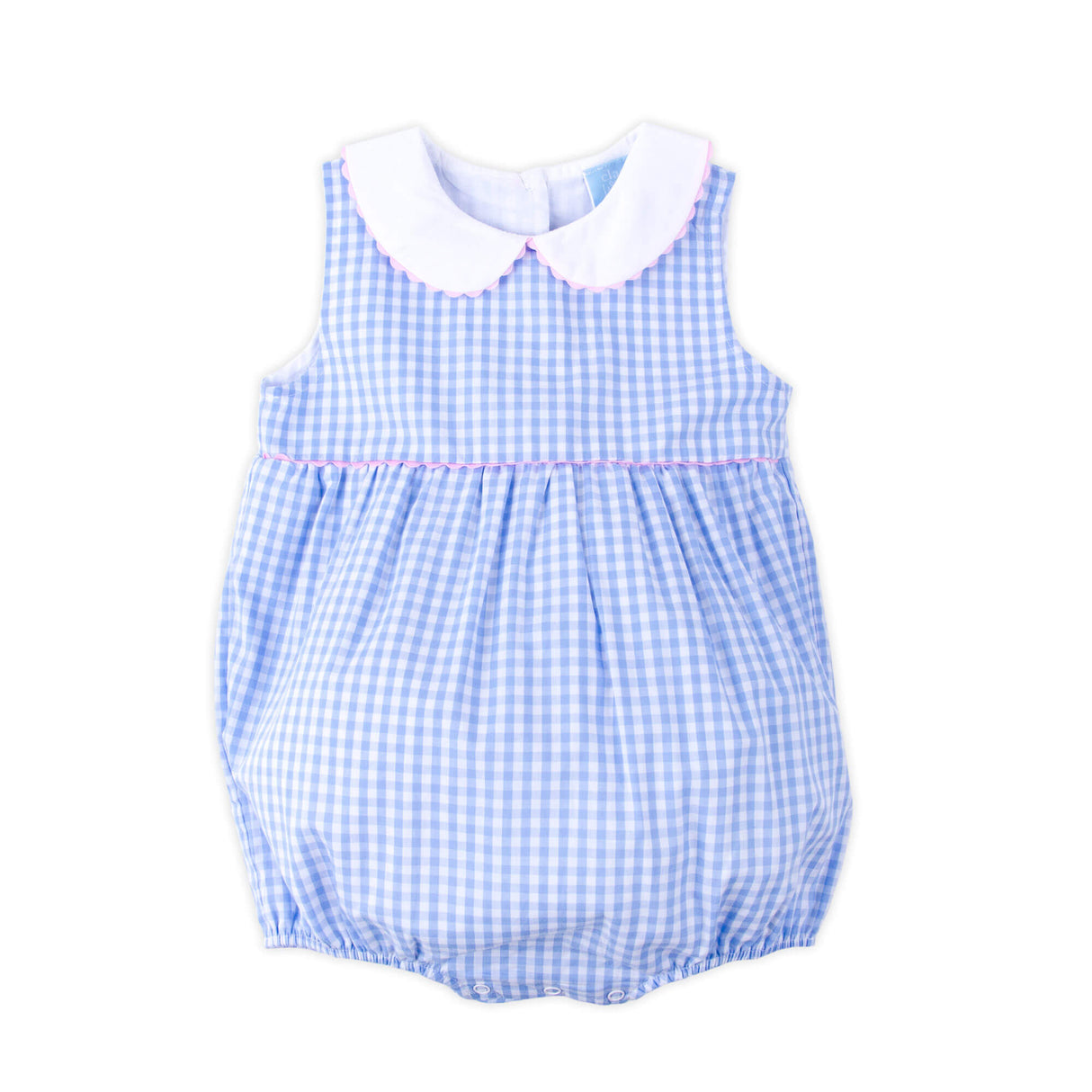 Gingham Heidi Bubble Light Blue
