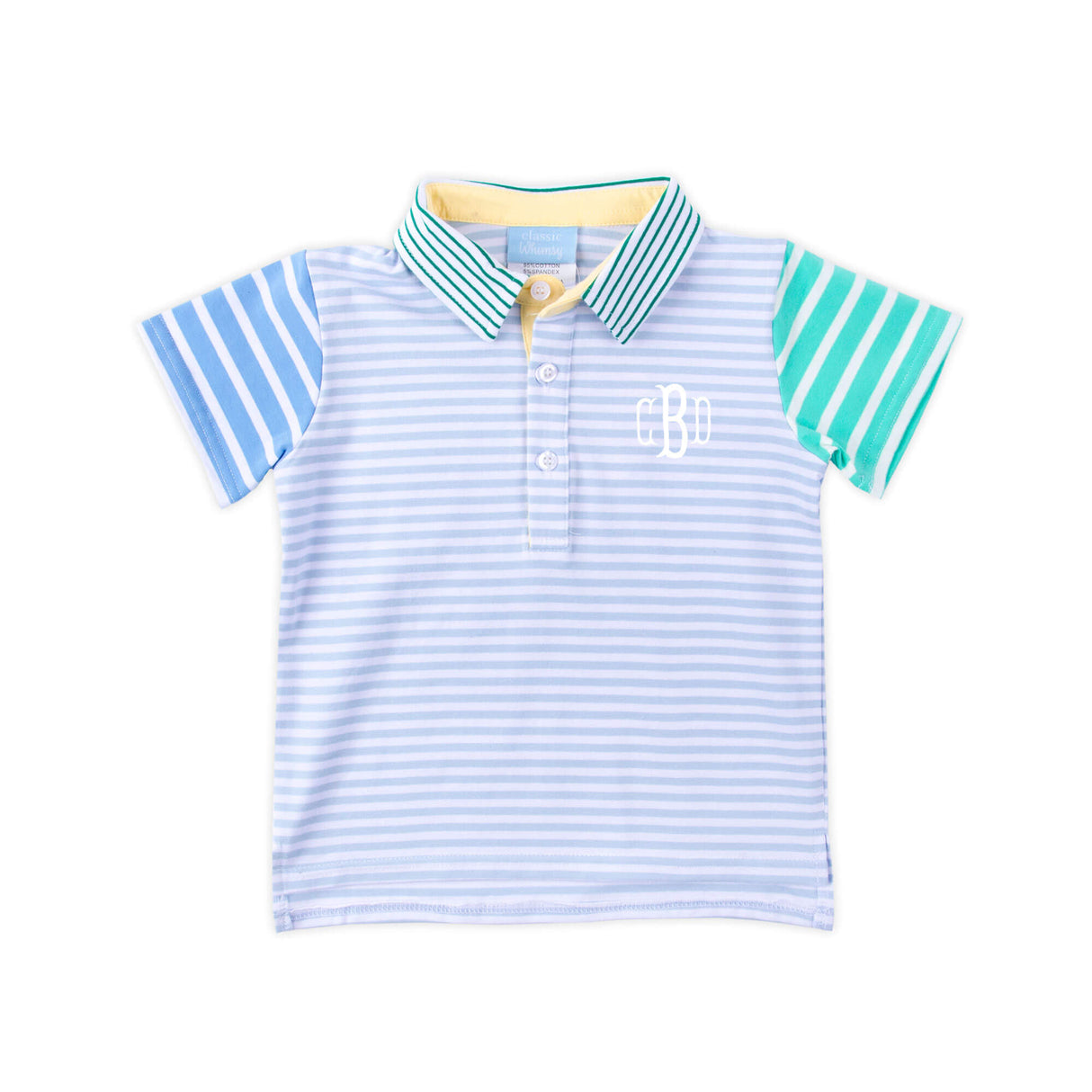 Colorblock Stripe Polo