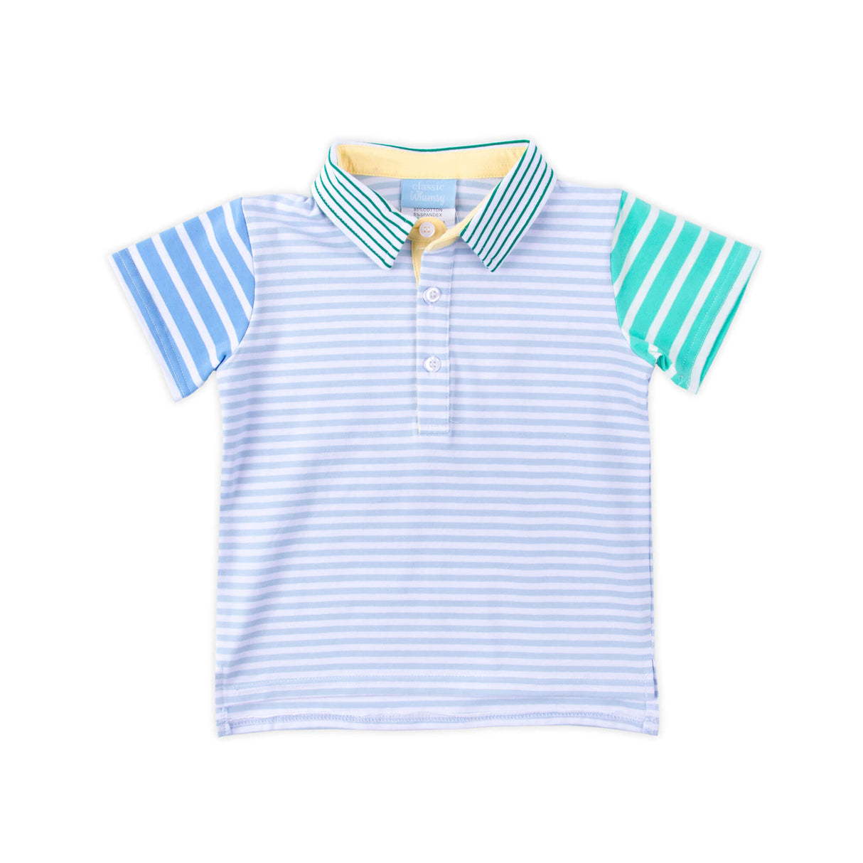 Colorblock Stripe Polo