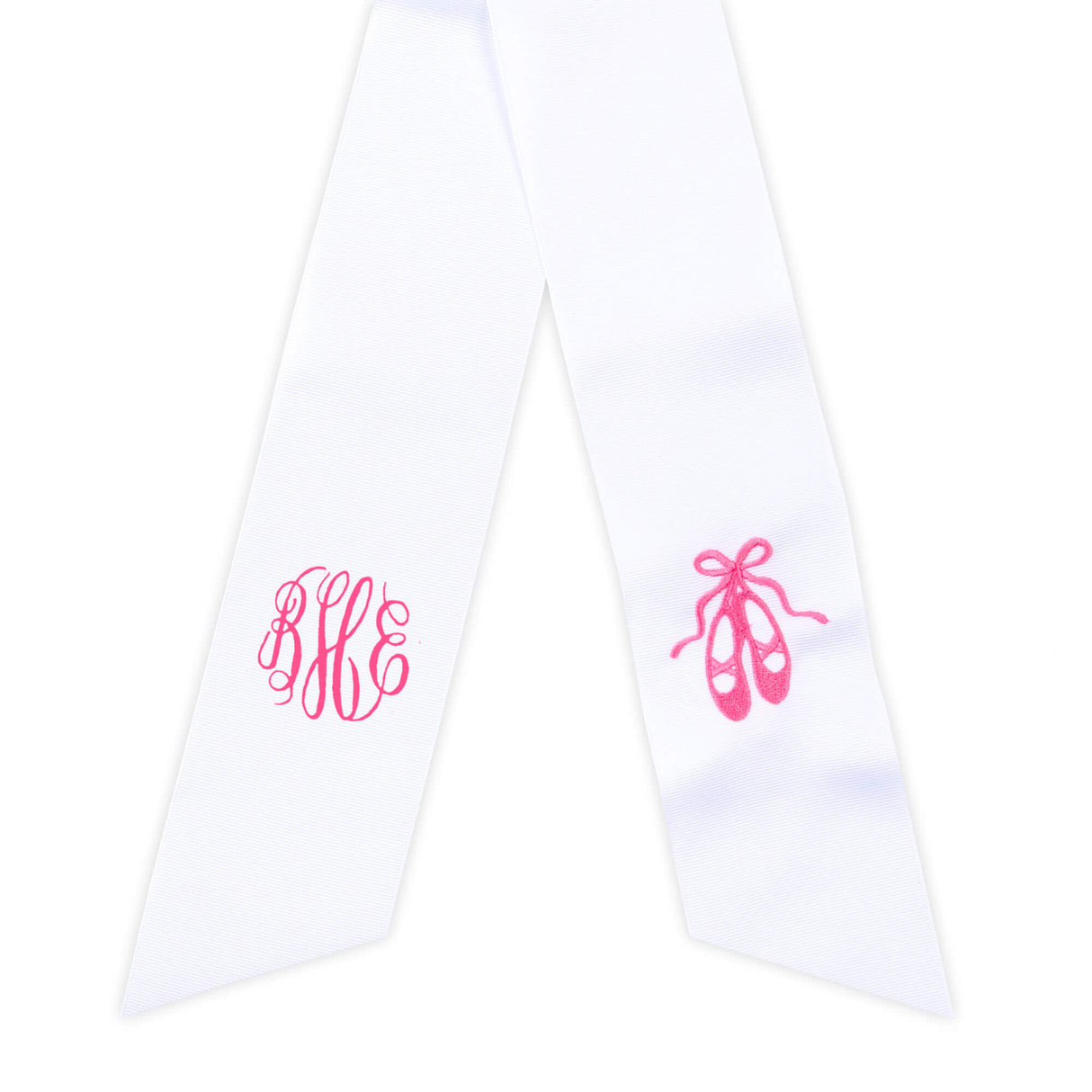 Ballet Monogram Ribbon