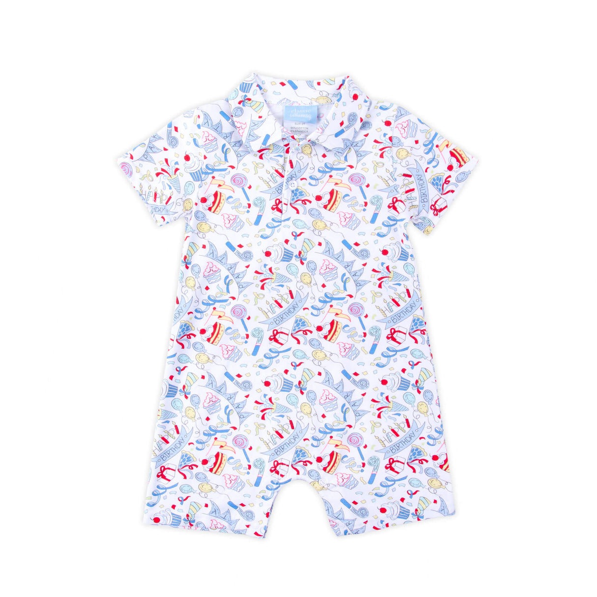 Birthday Boy Polo Romper