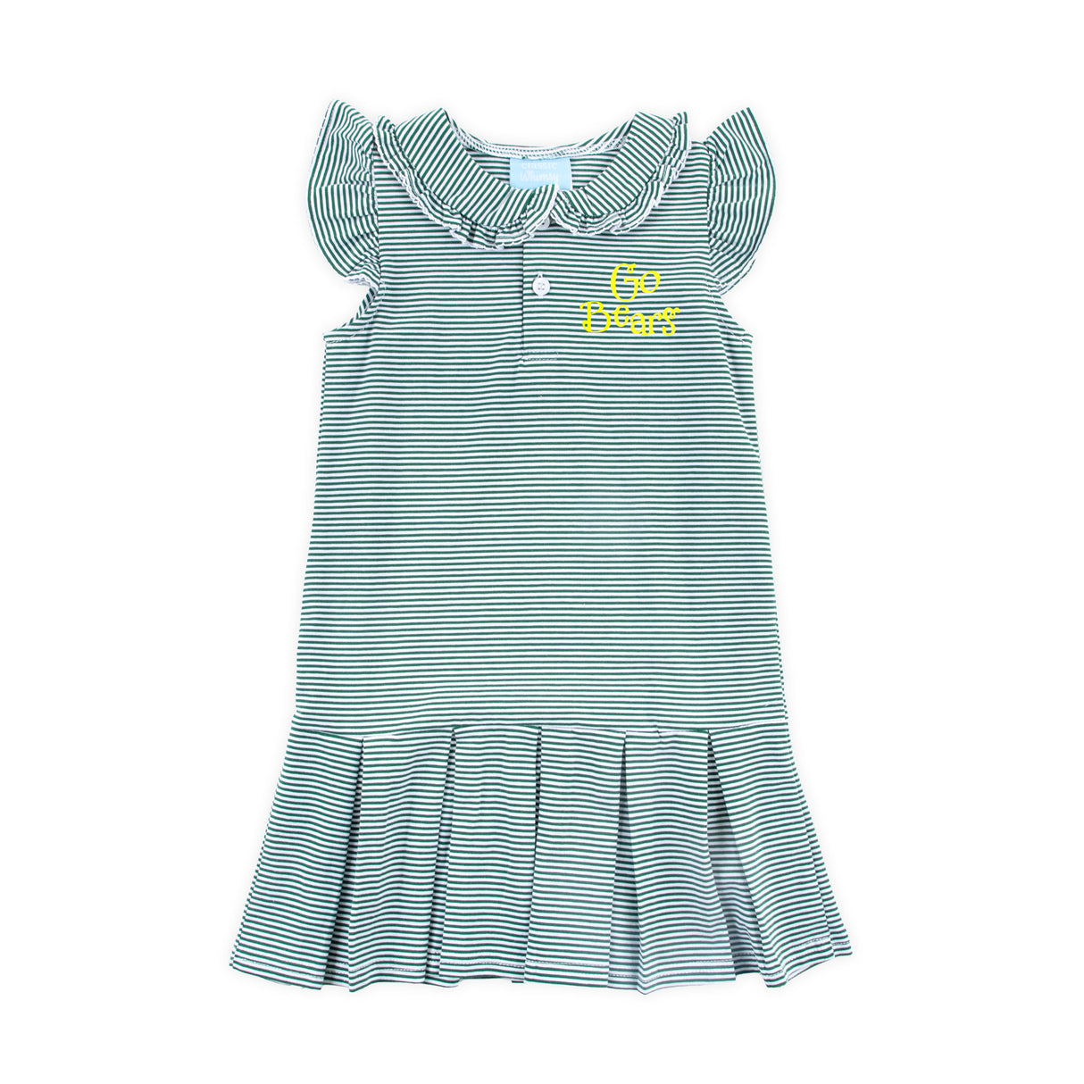 Hunter Green Stripe Ruth Dress
