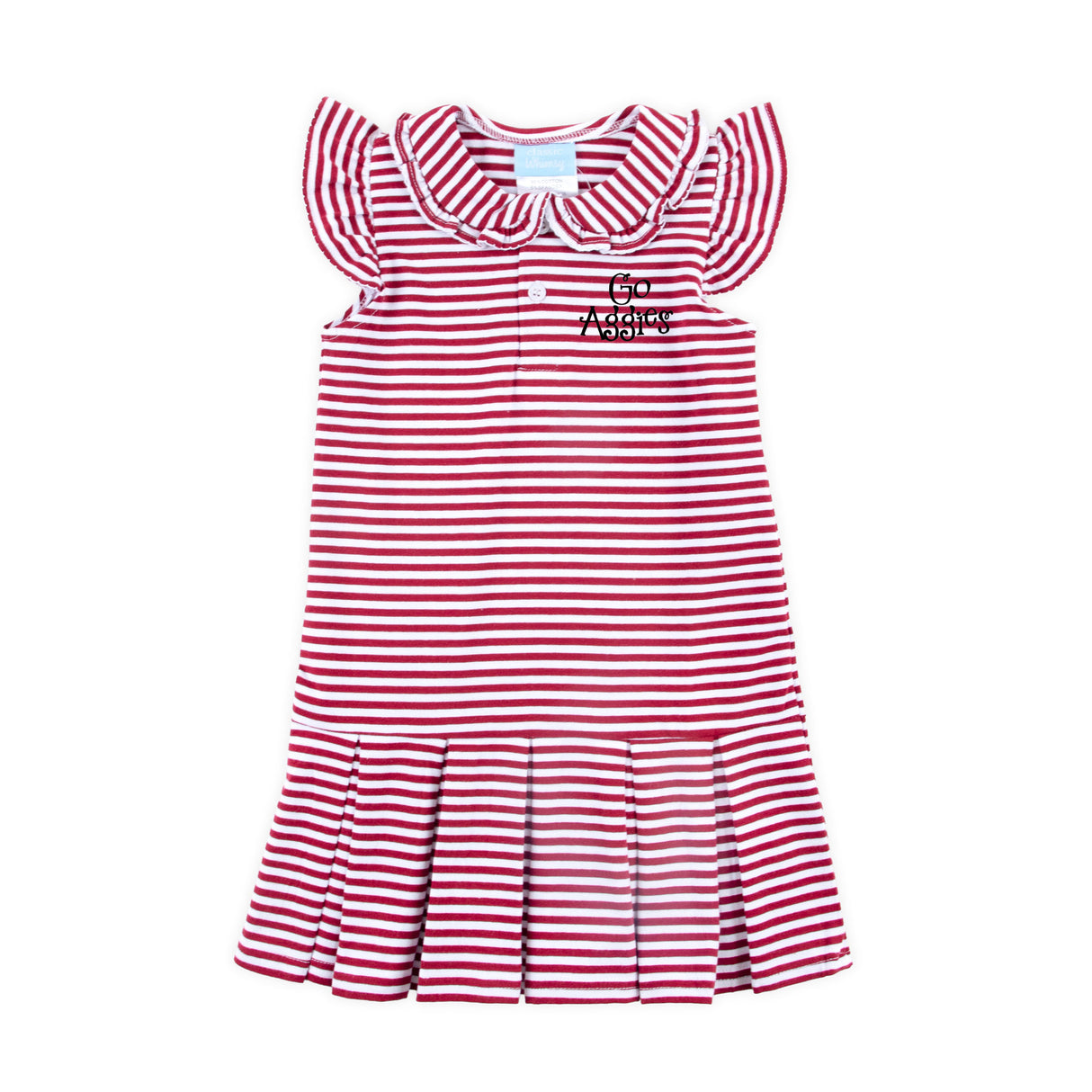 Maroon Stripe Ruth Dress
