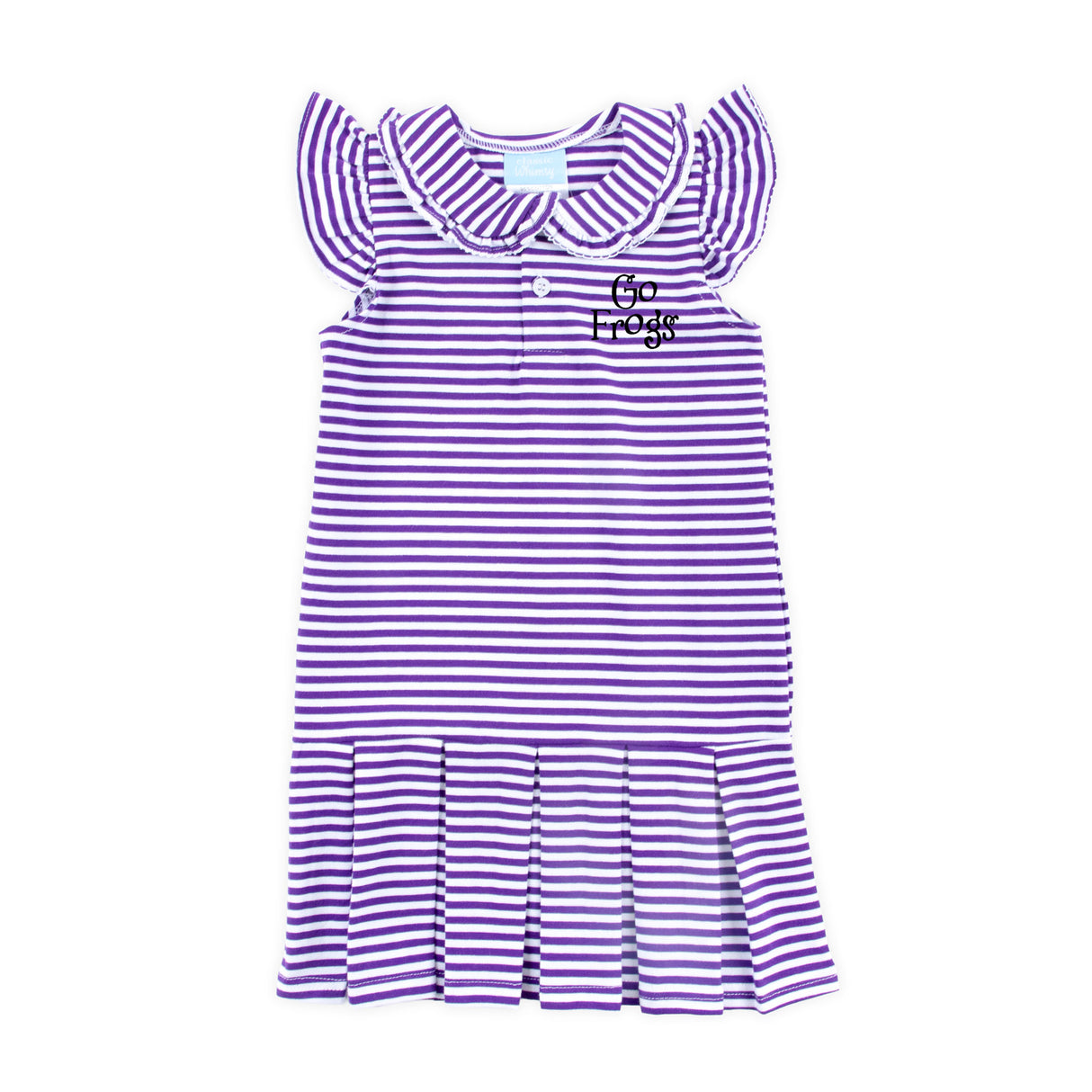 Purple Stripe Ruth Dress