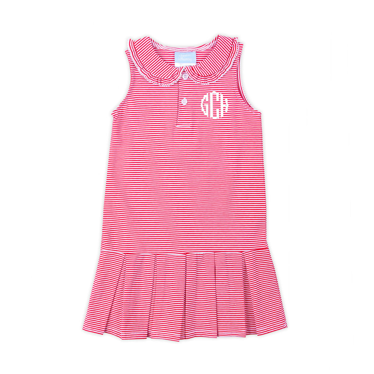 Red Stripe Tennis Dress