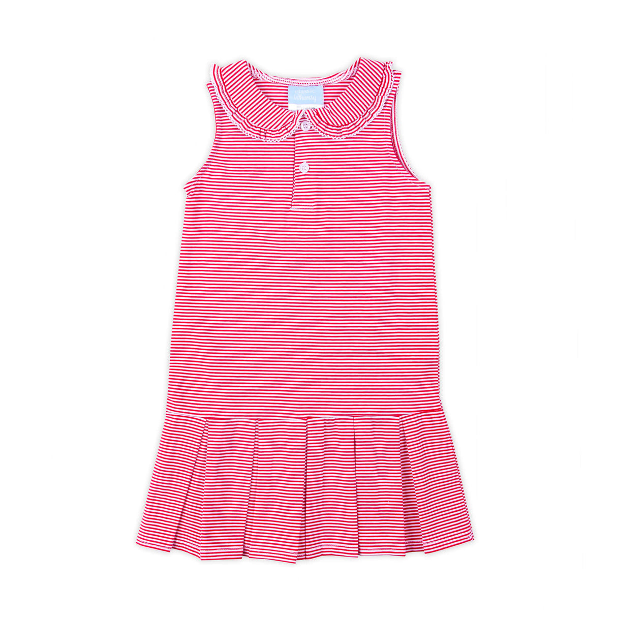 Red Stripe Tennis Dress