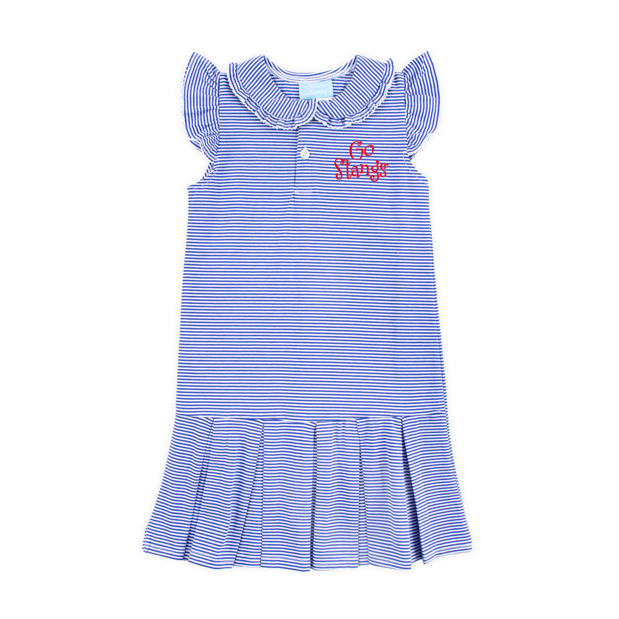 Royal Blue Stripe Ruth Dress