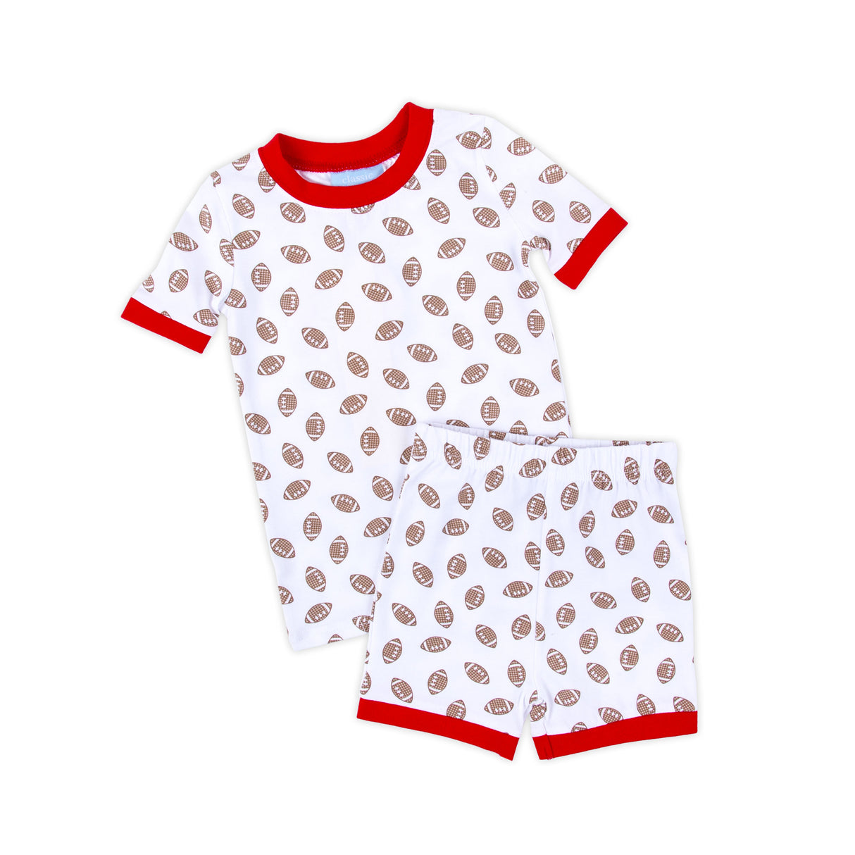 Game Day Football Short Pajamas