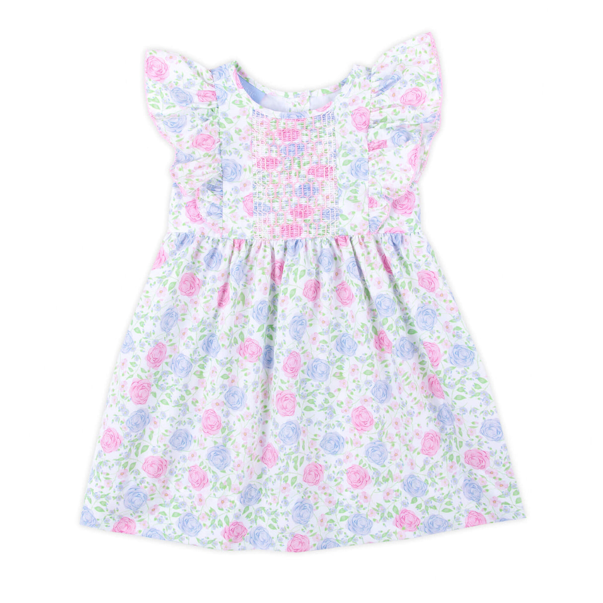 Botanical Floral Smocked Rachel Dress