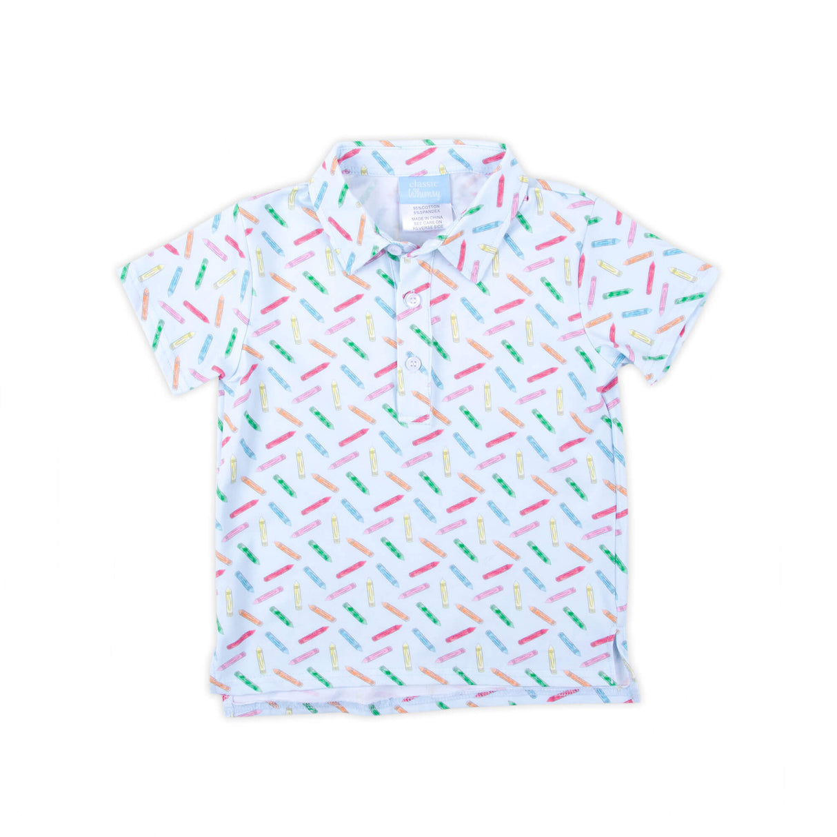 Colorful Crayon Polo