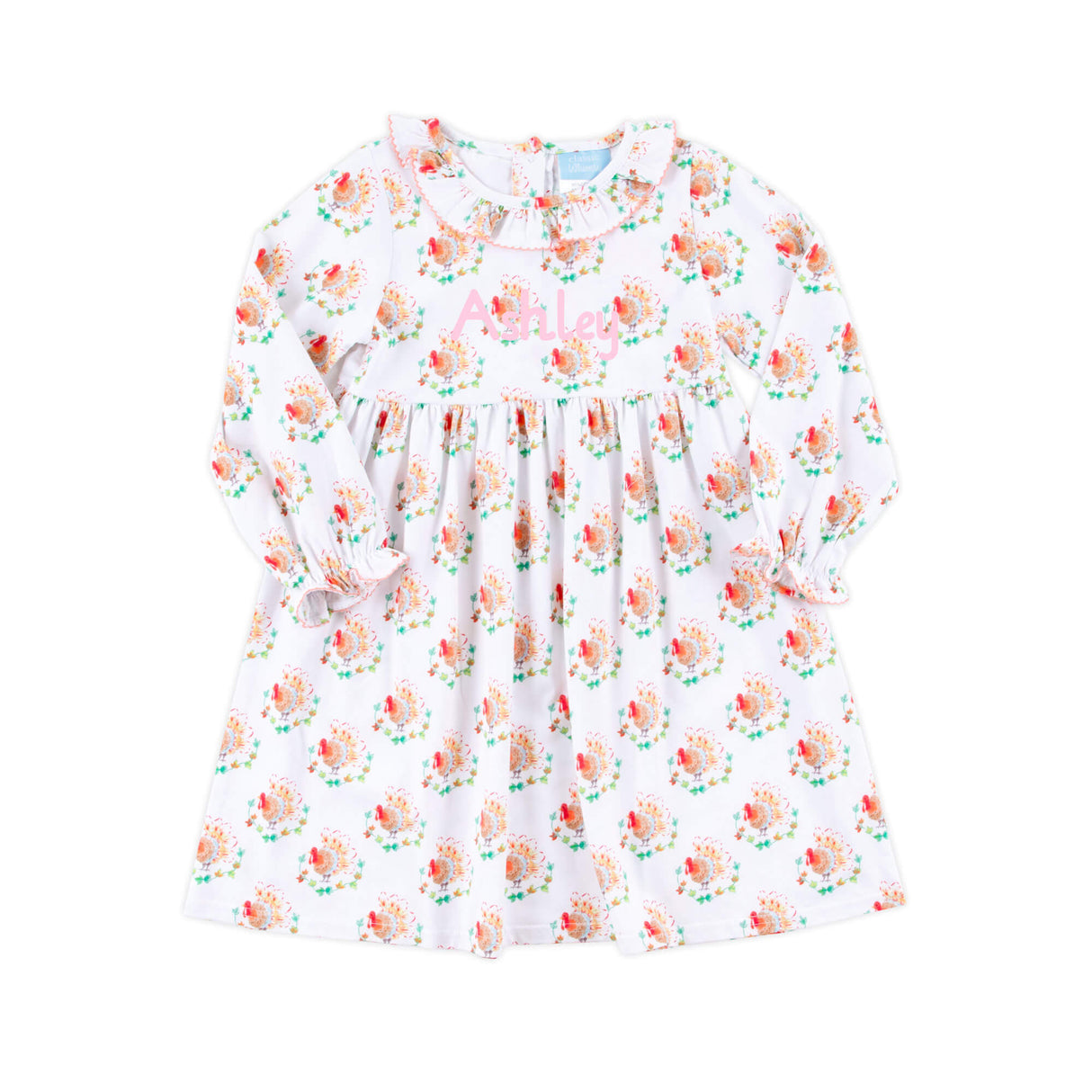Feathery Turkey Eden Dress